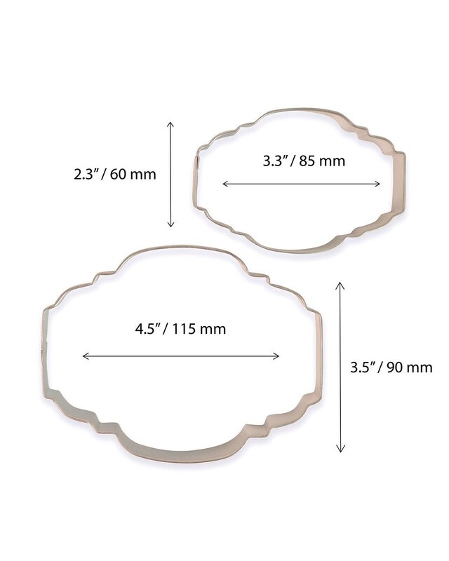 PME PME Cookie en Cake Uitsteker Style 2 Set/2