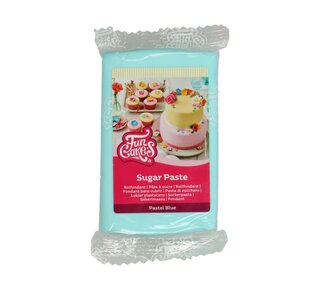 Funcakes FunCakes Rolfondant -Pastel Blue blauw - -250g-