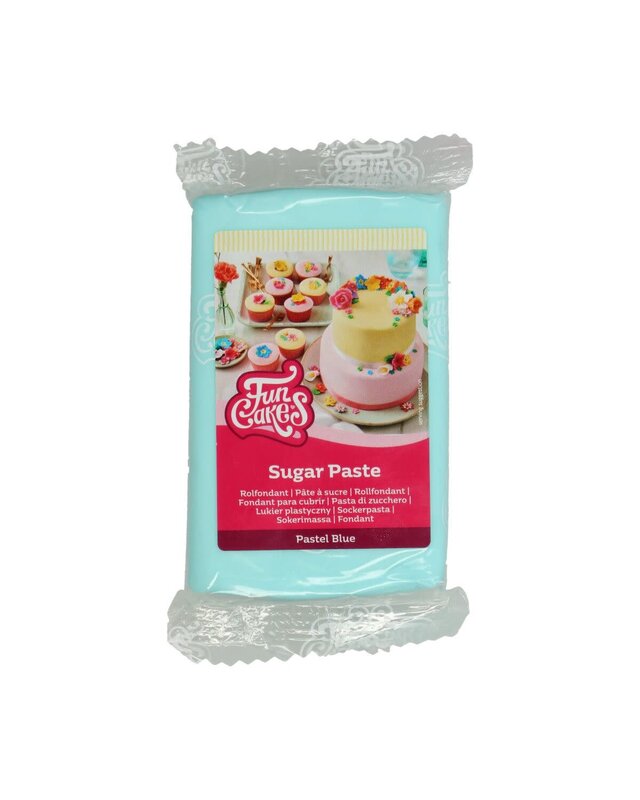 Funcakes FunCakes fondant -Pastel Blue- -250g-