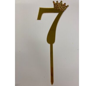 acryl prikker cijfer 7