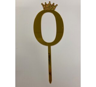 acryl prikker cijfer 0