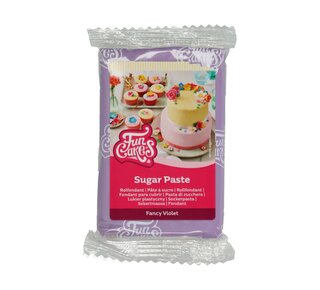 Funcakes Funcakes fondant fancy violet 250gr