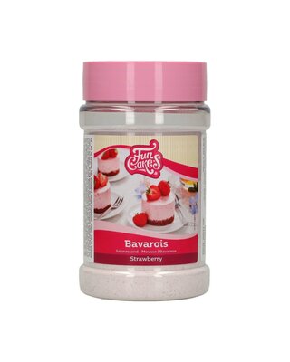 Funcakes Mix voor Bavarois -Aardbei- -150g-