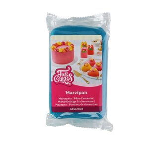 Funcakes Marsepein aqua blue 250gr