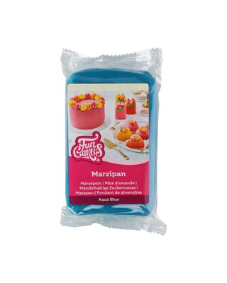 Funcakes Marsepein aqua blue 250gr