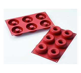 silikomart Silikomart Silicone Donut Mould