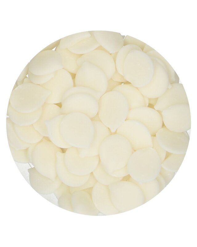 Funcakes FunCakes Deco Melts snow white 1kg