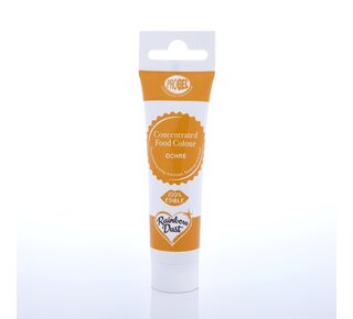 rainbowdust progel concentrated colour caramel ochre