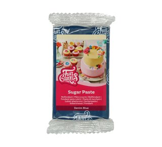 Funcakes Funcakes fondant denim blue 250gr