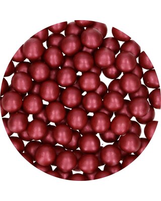 Funcakes FunCakes Candy Choco Parels Large bordeaux 70 g