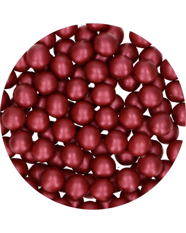 Funcakes FunCakes Candy Choco Parels Large bordeaux 70 g