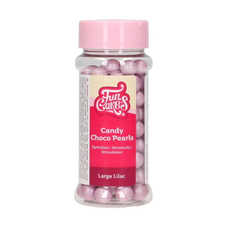 FunCakes Candy Choco Parels Large lila 70 g-2