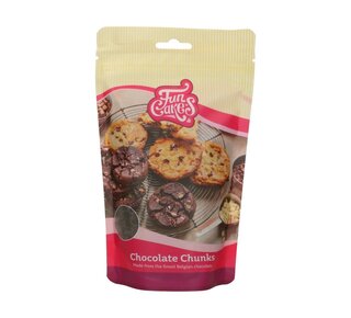 Funcakes FunCakes Chocolade Chunks Puur -350g-