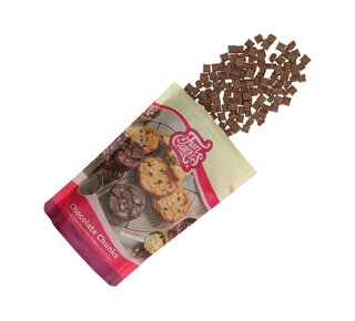 Funcakes Chocolade Chunks melk -350g-