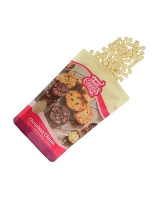 Funcakes FunCakes Chocolade Chunks wit -350g-