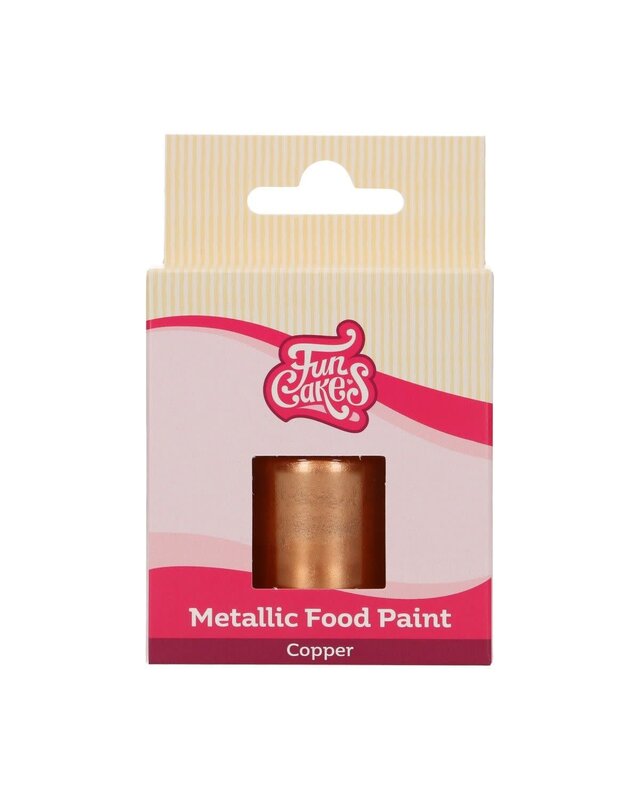 Funcakes FunCakes Eetbare Metallic Verf Koper 30ml
