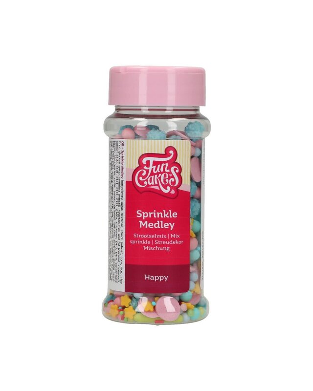 Funcakes FunCakes Sprinkle Medley Happy 65 g