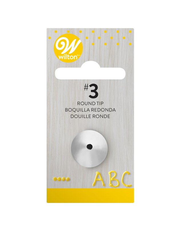 wilton Wilton Decorating Tip #003 Round Carded