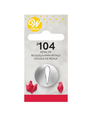 wilton Wilton Decorating Tip #104 Petal Carded