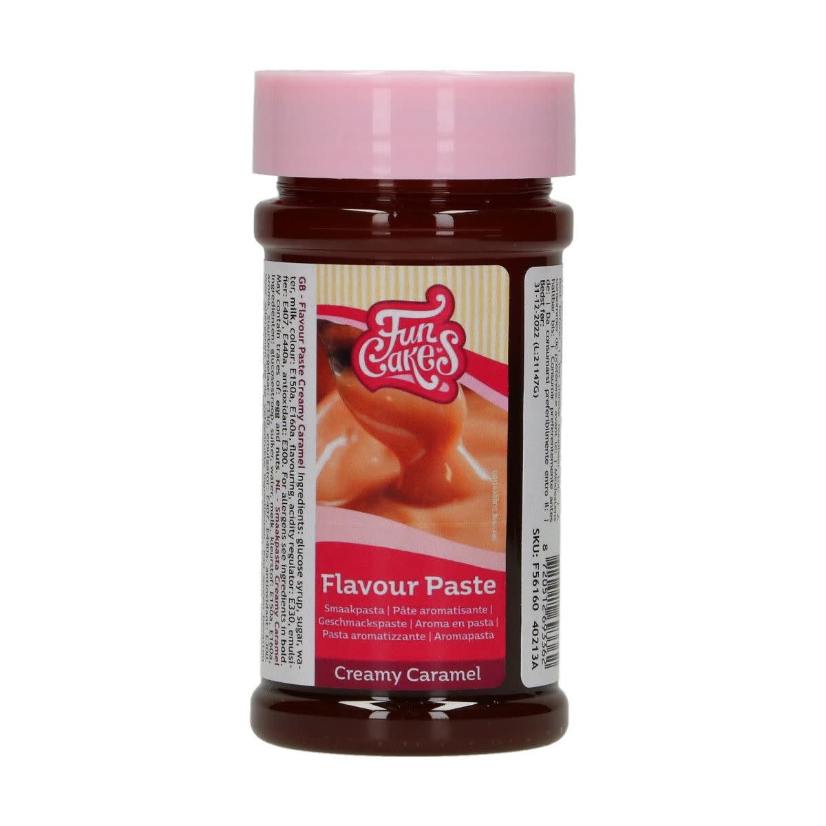 Funcakes Smaakpasta -Creamy Caramel- 100g ***THT 31-08-2026