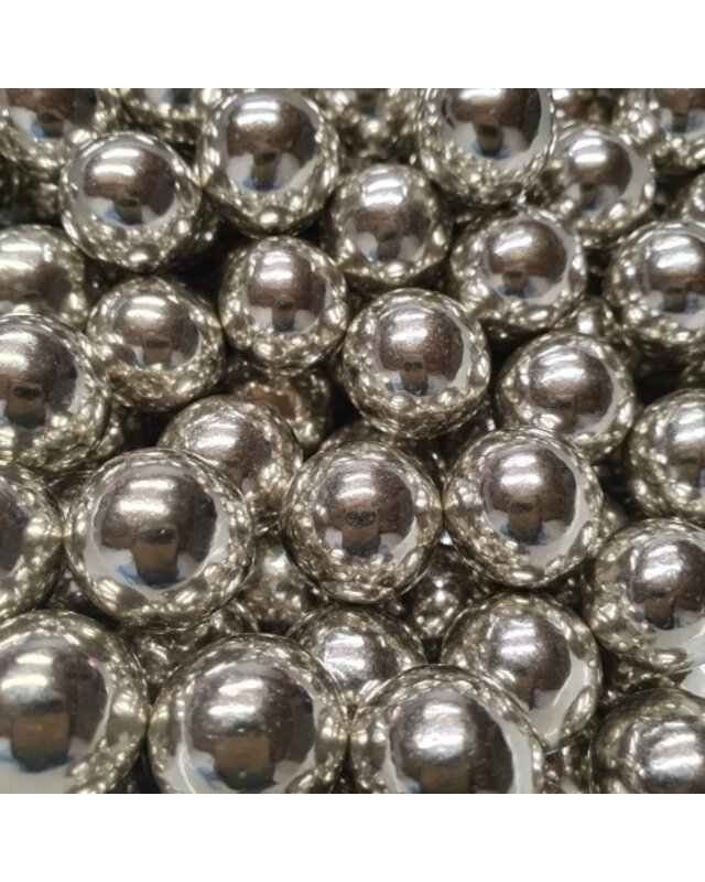 tastyme Crispy chocolade ballen zilver ( Tasty Me )