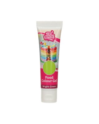 Funcakes FunCakes Gel - Bright Green fel groen 30g