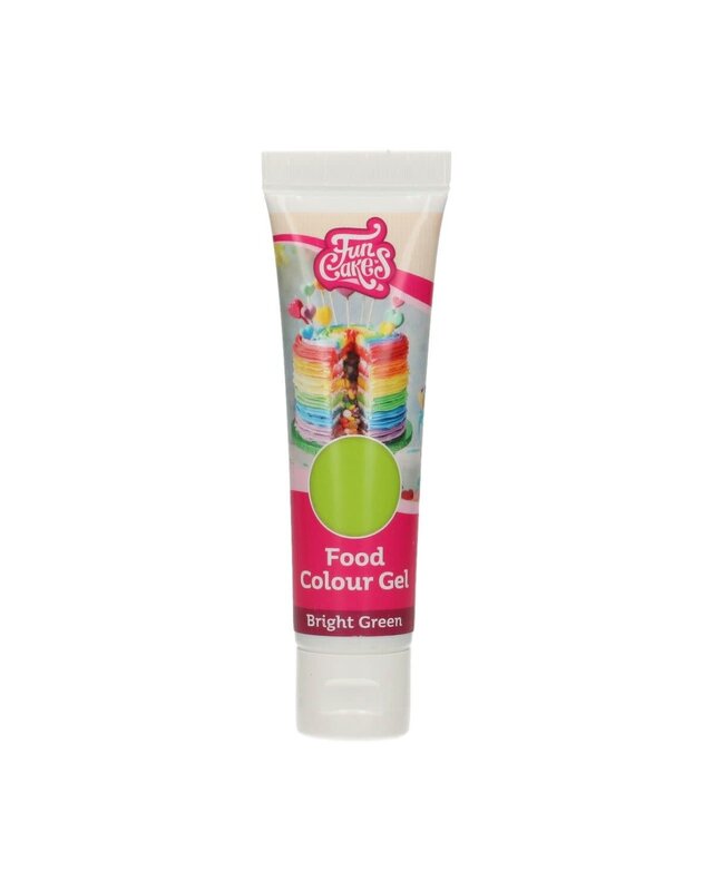 Funcakes FunCakes Gel - Bright Green 30g