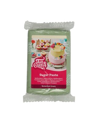 Funcakes Funcakes fondant botanical green 250gr