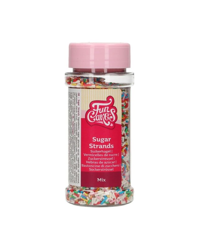 Funcakes FunCakes Sugar Strands -Colour Mix- 80g