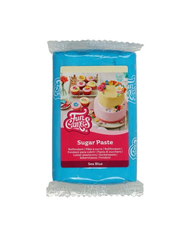 Funcakes FunCakes fondant -Sea Blue- -250g-