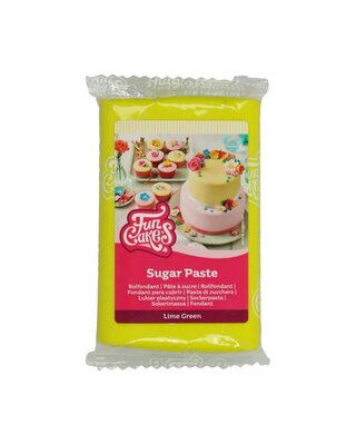 Funcakes Funcakes fondant lime green 250gr