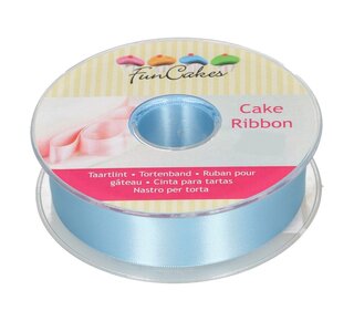 Funcakes FunCakes Taartlint Blauw 25mm per meter
