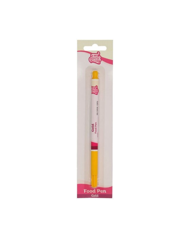 Funcakes Brush Food Pen - goud funcakes