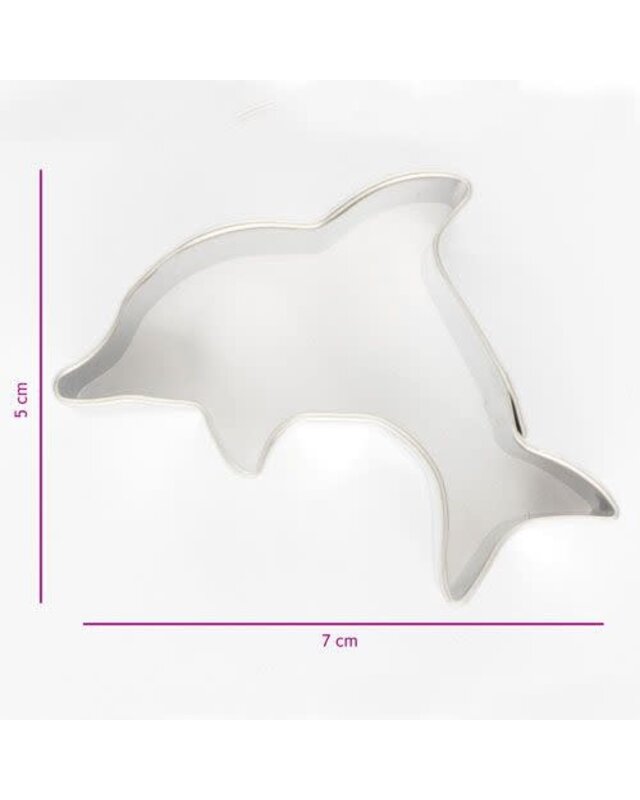 Koekjes Uitsteker Dolfijn 7 cm