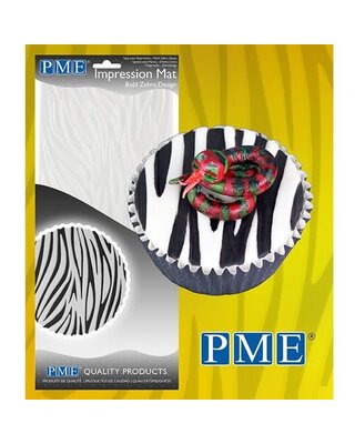 PME PME Impression Mat Bold Zebra