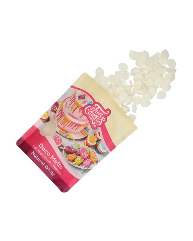 Funcakes FC Deco Melts Snow White 250g