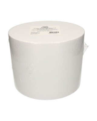 Funcakes Ø25 cm FunCakes Taart Dummy Rond Double Barrel 20cm hoog