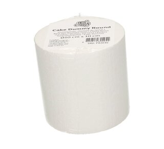Funcakes Ø10 cm FC Taart Dummy Rond  10 cm hoog