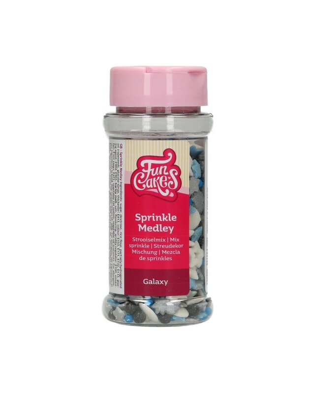 Funcakes Sprinkle Medley Galaxy 50g