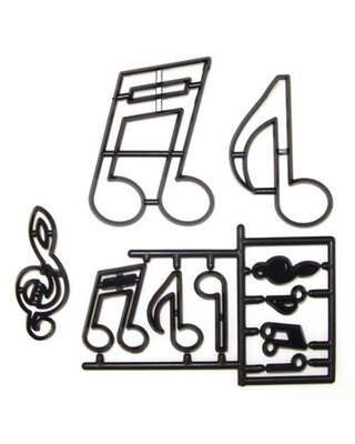 Patchwork Patchwork Cutter Extra Large Music Notes muziek noten