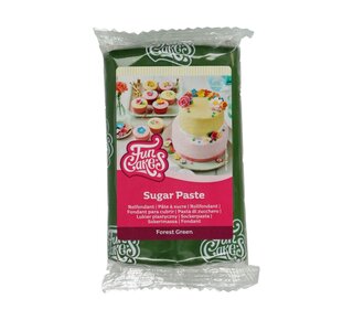 Funcakes Funcakes fondant forest green 250gr