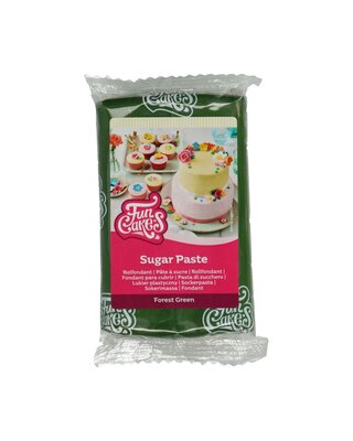 Funcakes Funcakes fondant forest green 250gr