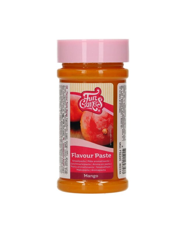 Funcakes Smaakpasta -mango- 120g