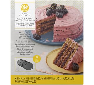 wilton Cake Pan Easy Layers -20cm- Set/4