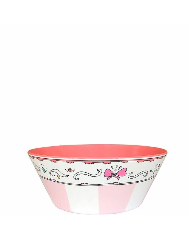 bakken met Jill Jill - Kom ⌀14 cm - Koraalrood - Melamine