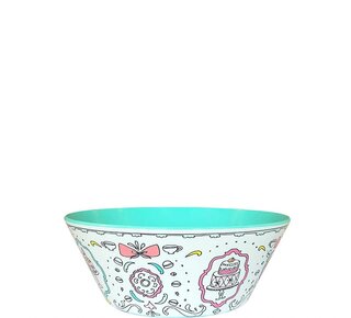 bakken met Jill Jill - Kom ⌀14 cm - Turquoise - Melamine