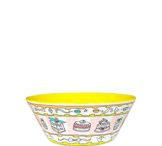 bakken met Jill Jill - Kom ⌀14 cm - Geel - Melamine
