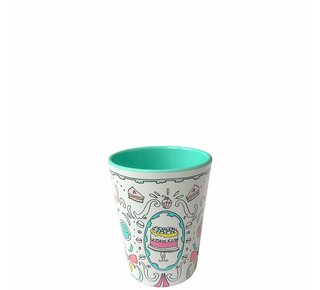 bakken met Jill Jill - Beker 0,23 L - Turquoise - Melamine