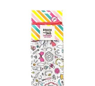 bakken met Jill Jill - Theedoek 50 x 71 cm