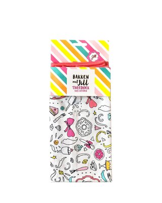 bakken met Jill Jill - Theedoek 50 x 71 cm